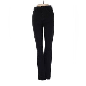 Mother Black Skinny Jeans 25